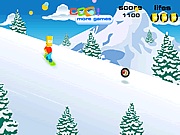 Simpson Csald - Bart snowboarding