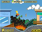 Bart boarding Simpson Csald online