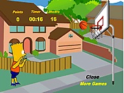 Bart Simpson basketball Simpson ingyen