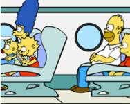Bart Simpson island escape Simpson Csald HTML5 jtk