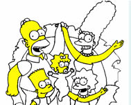 Coloring the Simpsons Csald jtkok ingyen
