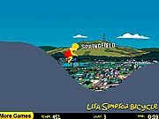Simpson Csald - Lisa Simpson bicycle