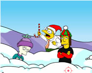 Simpson Csald - Snow fight